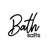 Bath Salts Vinyl Label