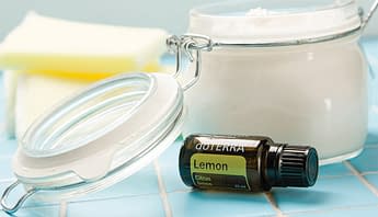 DIY Soft Scrub Cleanser using essential oils