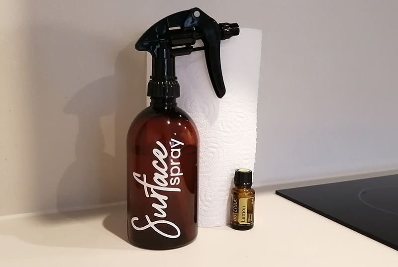 DIY Surface Spray using essential oils