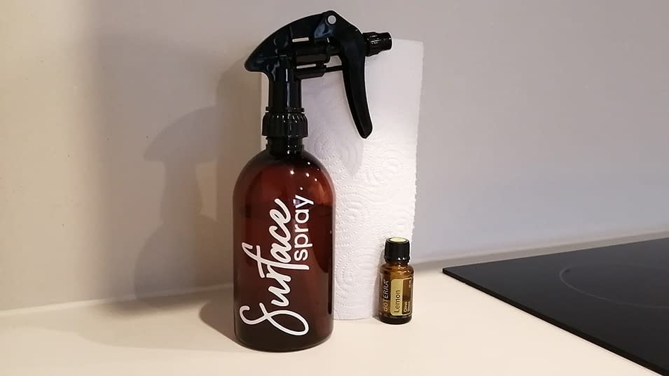 DIY Surface Spray using essential oils